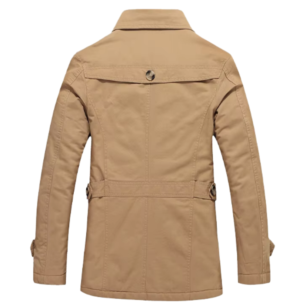 Cappotto Trench Elegante Imbottito
