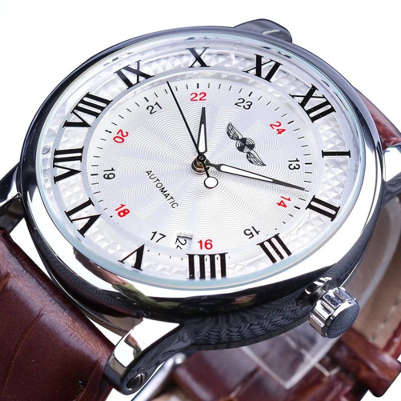 Orologio Automatico di Lusso in Pelle Completo™ - Olsen & Olsen