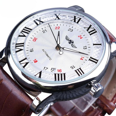 Orologio Automatico di Lusso in Pelle Completo™ - Olsen & Olsen
