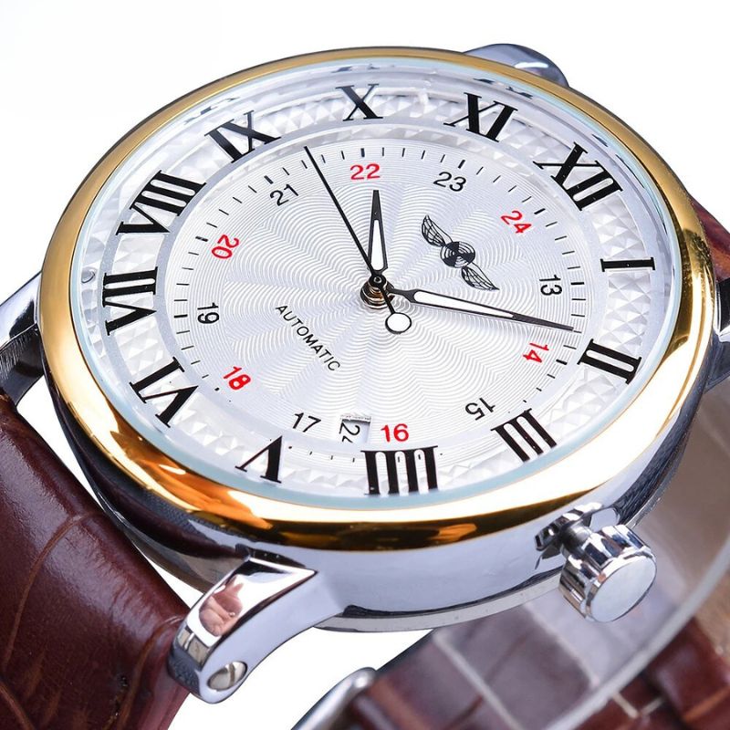 Orologio Automatico di Lusso in Pelle Completo™ - Olsen & Olsen