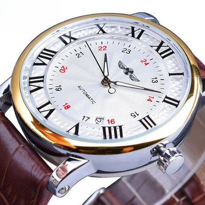 Orologio Automatico di Lusso in Pelle Completo™ - Olsen & Olsen