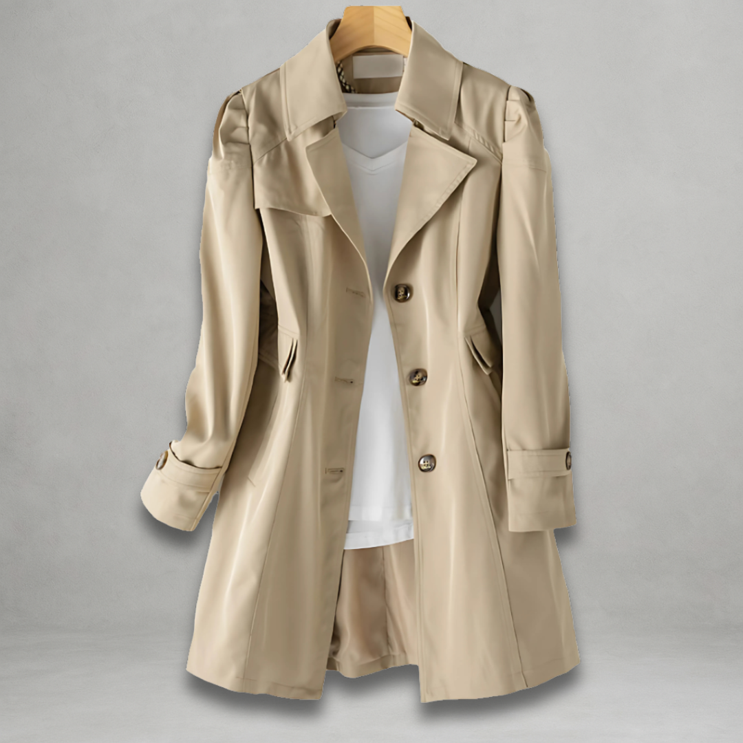 Elodie | Cappotto Trench Su Misura Donna | Classico Leggero