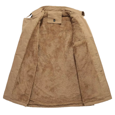 Cappotto Trench Elegante Imbottito