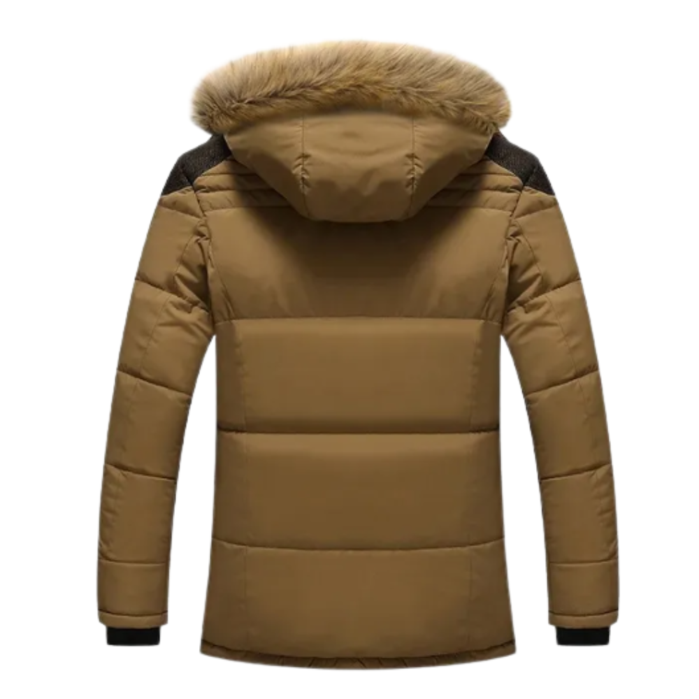 Giacca Invernale Elegante in Pile Imbottito