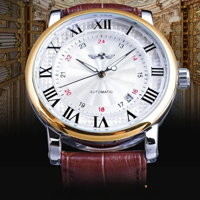 Orologio Automatico di Lusso in Pelle Completo™ - Olsen & Olsen