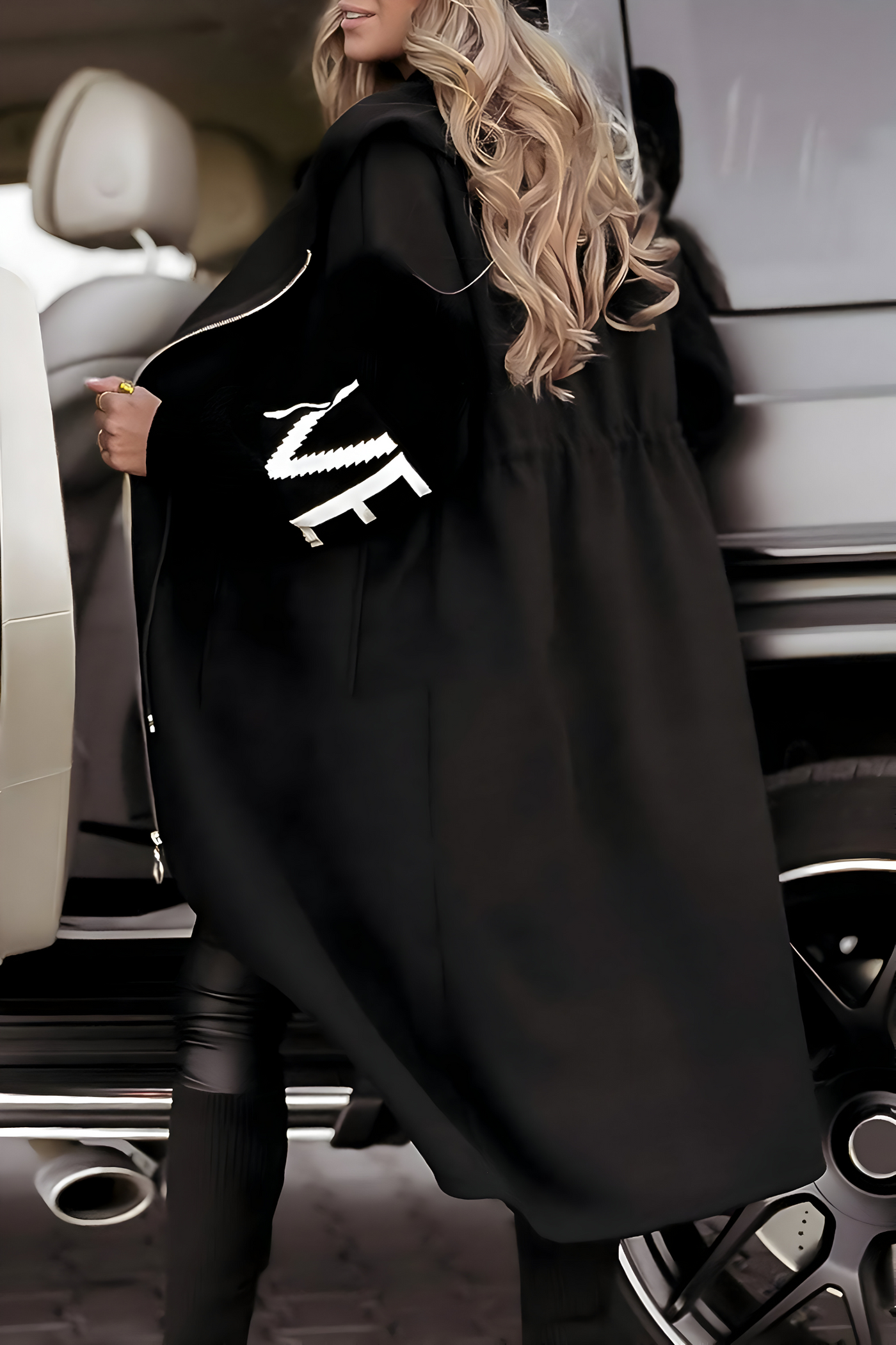 Rosana | Elegante Cappotto con Cappuccio