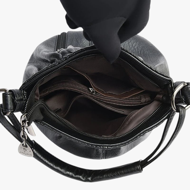 Nora. – Borsa a spalla elegante con più scomparti