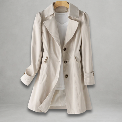 Elodie | Cappotto Trench Su Misura Donna | Classico Leggero
