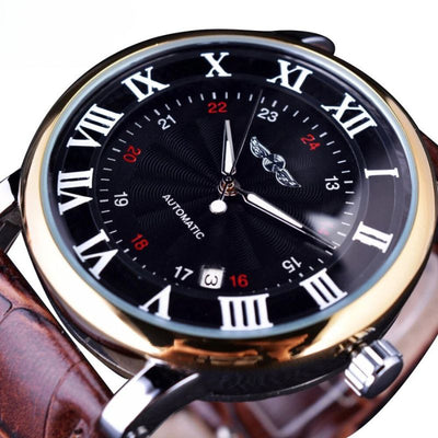 Orologio Automatico di Lusso in Pelle Completo™ - Olsen & Olsen