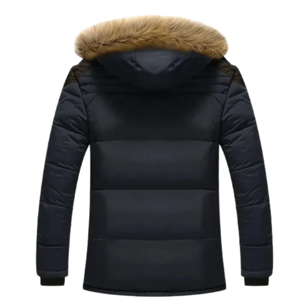 Giacca Invernale Elegante in Pile Imbottito