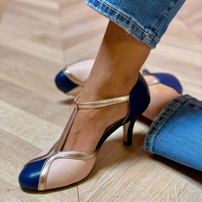 Alessia™ | Scarpe T-Strap Colorate e Comode