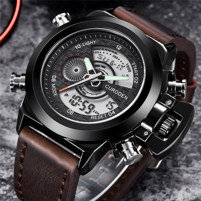 Orologio Chronografo di Moda a Doppio Tempo Ur™ Olsen & Olsen