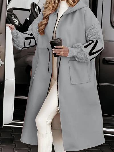 Rosana | Elegante Cappotto con Cappuccio