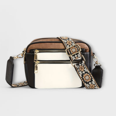 Nora. - Borsa a tracolla in pelle vegana