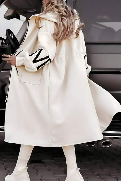 Rosana | Elegante Cappotto con Cappuccio