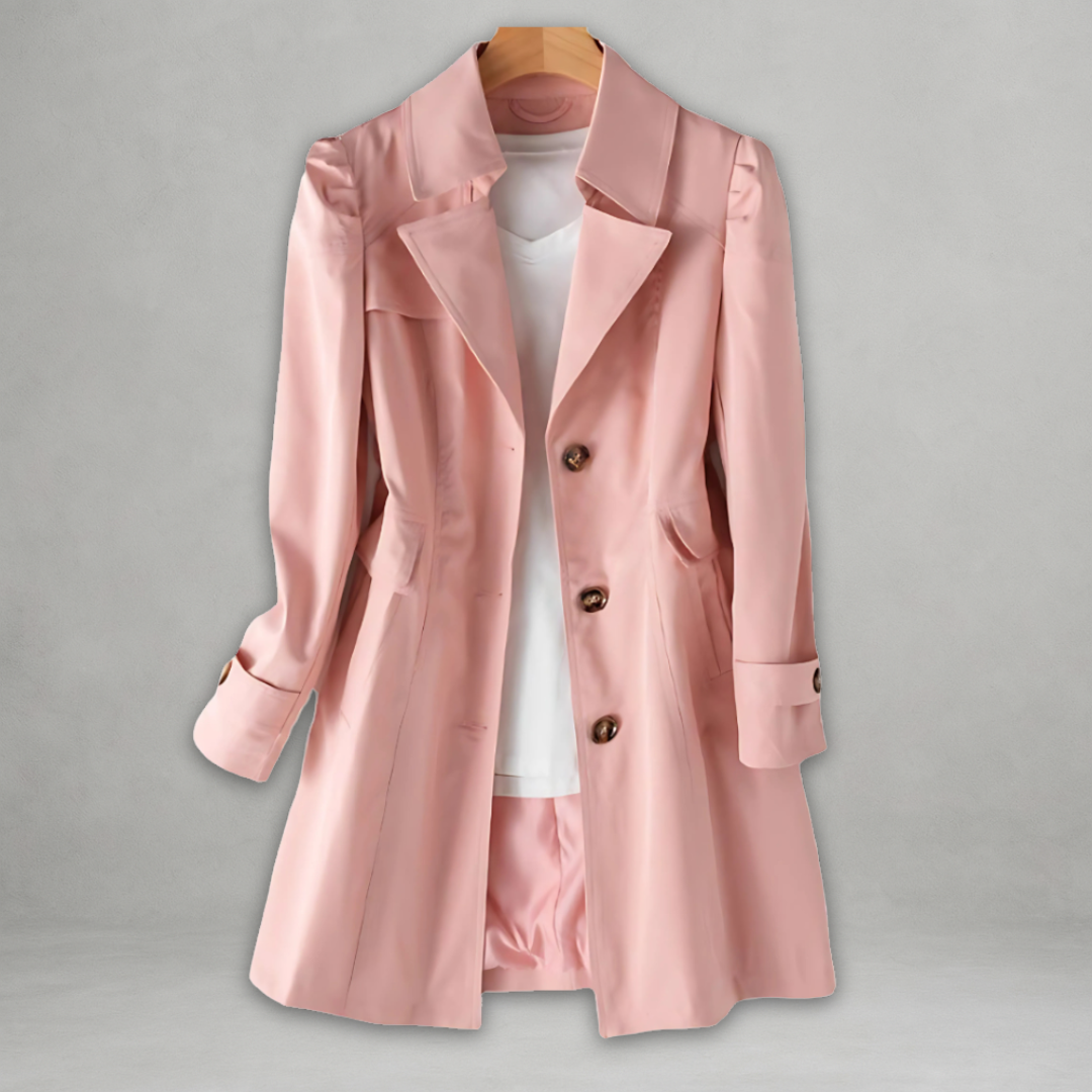 Elodie | Cappotto Trench Su Misura Donna | Classico Leggero