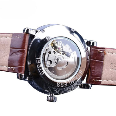 Orologio Automatico di Lusso in Pelle Completo™ - Olsen & Olsen