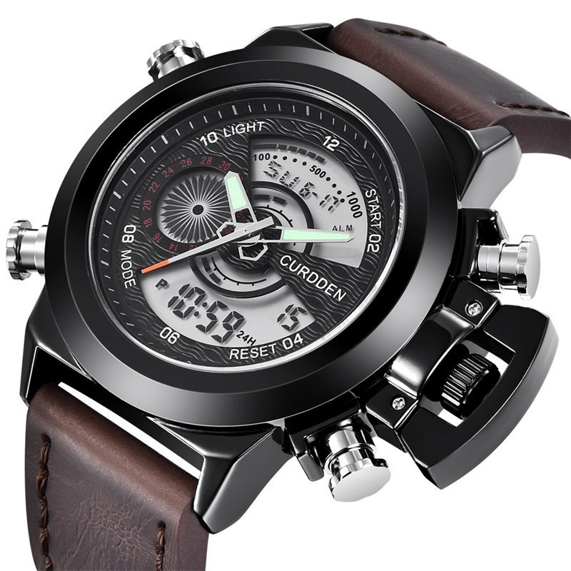 Orologio Chronografo di Moda a Doppio Tempo Ur™ Olsen & Olsen