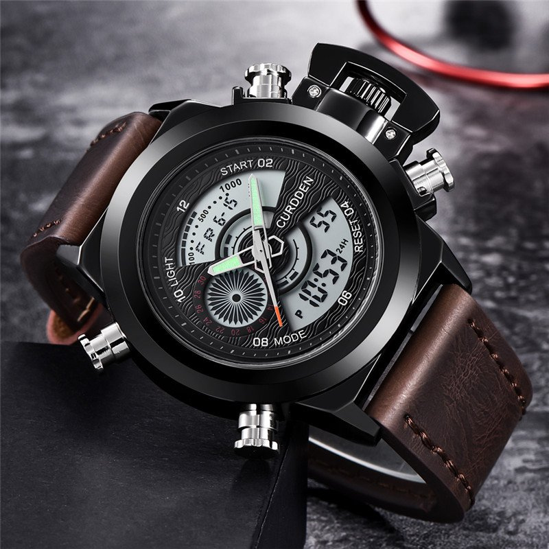 Orologio Chronografo di Moda a Doppio Tempo Ur™ Olsen & Olsen