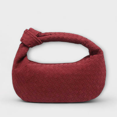 Nora. -Grande borsa a tracolla intrecciata da donna