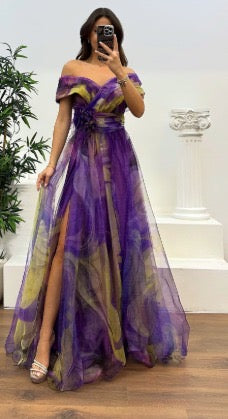 Daniela - Stupenda Maxi Dress Off Shoulder