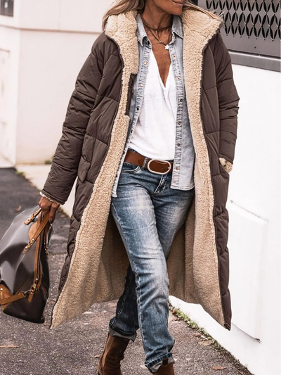 CAPPOTTO LUNGO REVERSIBILE AVERY