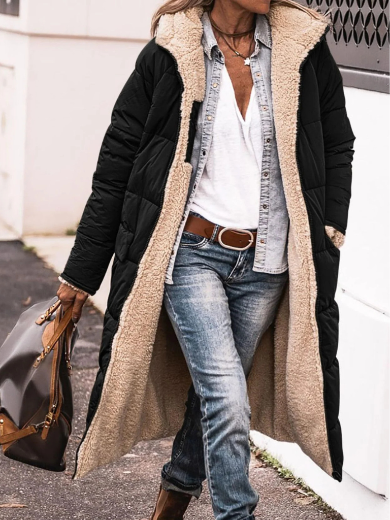 CAPPOTTO LUNGO REVERSIBILE AVERY