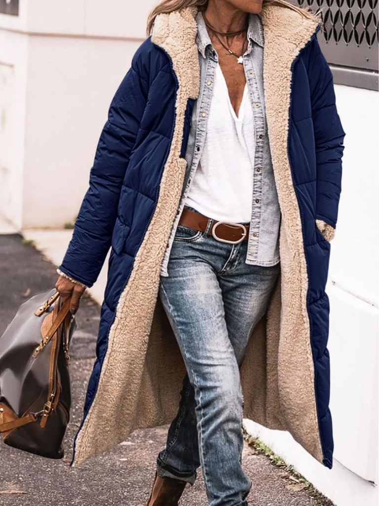 CAPPOTTO LUNGO REVERSIBILE AVERY