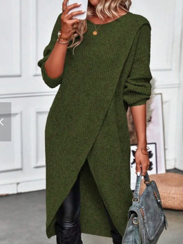 ABITO IN MAGLIA ARIA WRAP