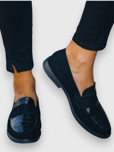AVA CROC-DETAIL LOAFERS ORTOPEDICI