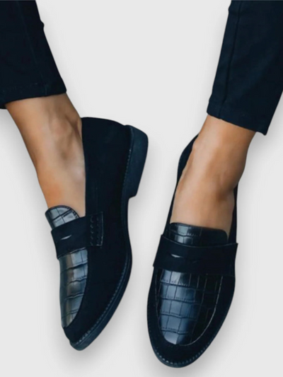 AVA CROC-DETAIL LOAFERS ORTOPEDICI