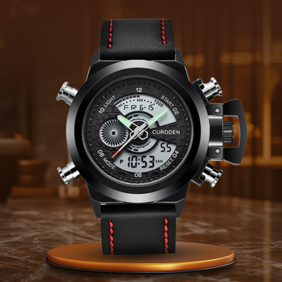 Orologio Chronografo di Moda a Doppio Tempo Ur™ Olsen & Olsen