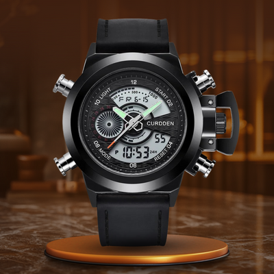 Orologio Chronografo di Moda a Doppio Tempo Ur™ Olsen & Olsen