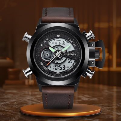 Orologio Chronografo di Moda a Doppio Tempo Ur™ Olsen & Olsen