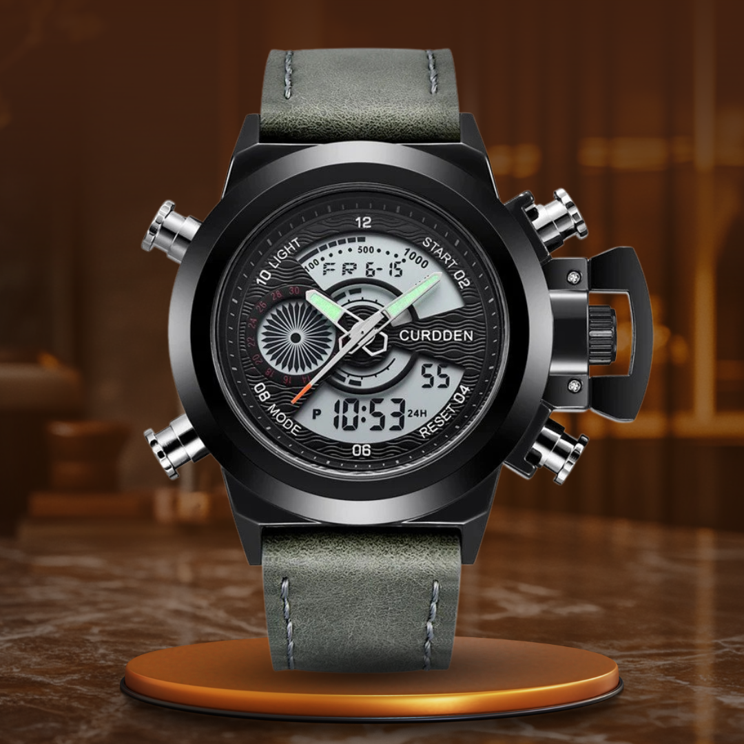 Orologio Chronografo di Moda a Doppio Tempo Ur™ Olsen & Olsen