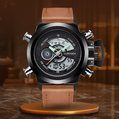 Orologio Chronografo di Moda a Doppio Tempo Ur™ Olsen & Olsen
