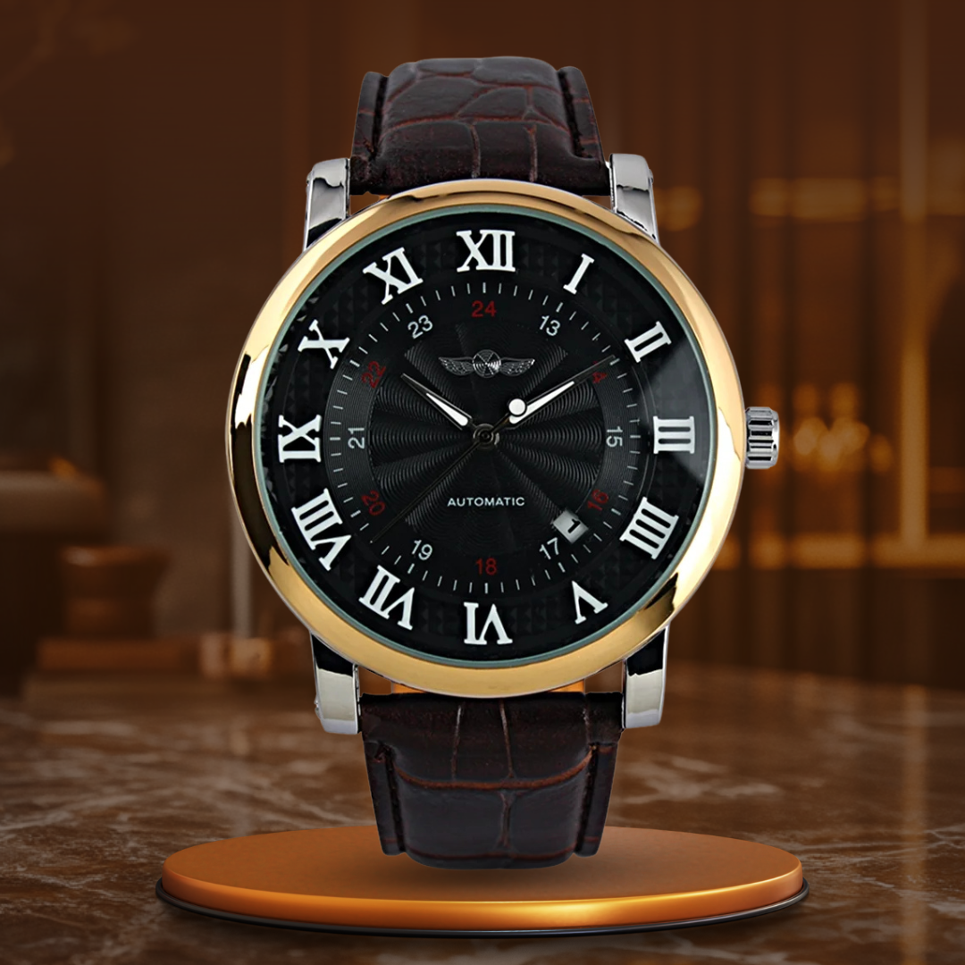 Orologio Automatico di Lusso in Pelle Completo™ - Olsen & Olsen