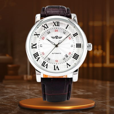 Orologio Automatico di Lusso in Pelle Completo™ - Olsen & Olsen
