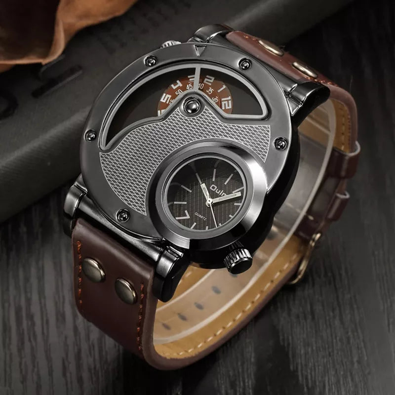 Orologio Quarzo Dual Time de Luxe™ Olsen & Olsen