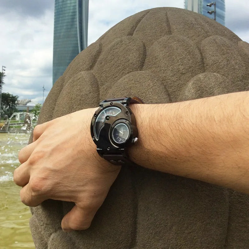 Orologio Quarzo Dual Time de Luxe™ Olsen & Olsen