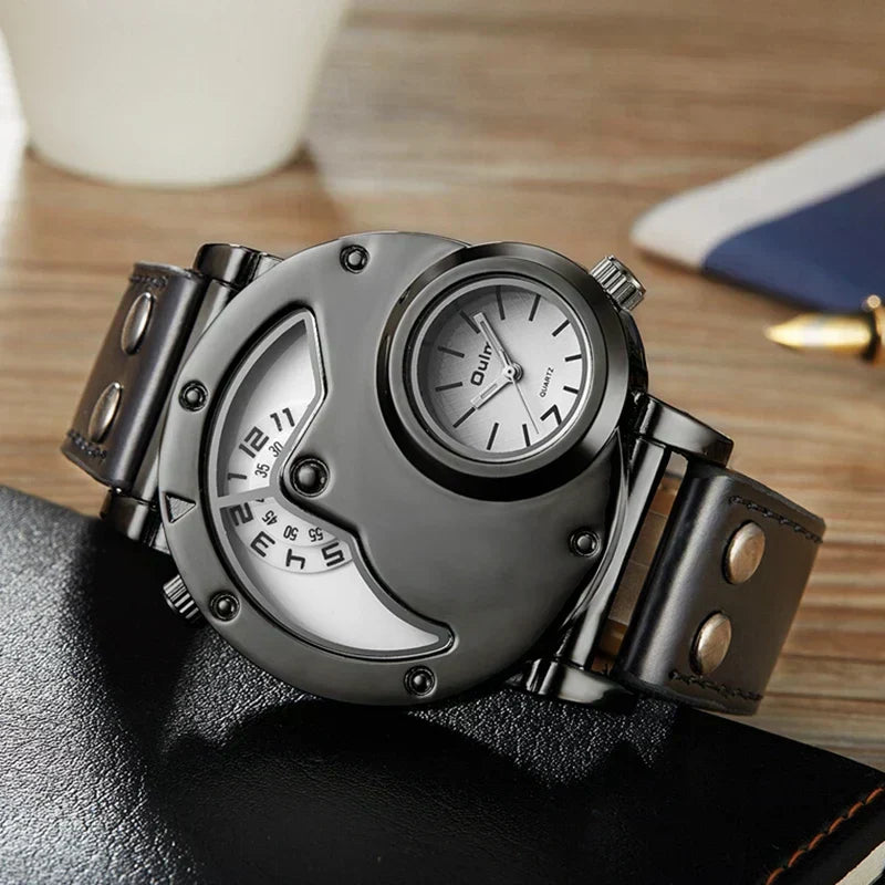 Orologio Quarzo Dual Time de Luxe™ Olsen & Olsen