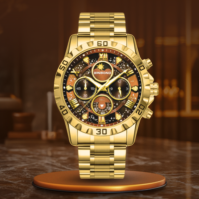Orologio Cronografo di Lusso con Bracciale in Metallo™ - Olsen & Olsen