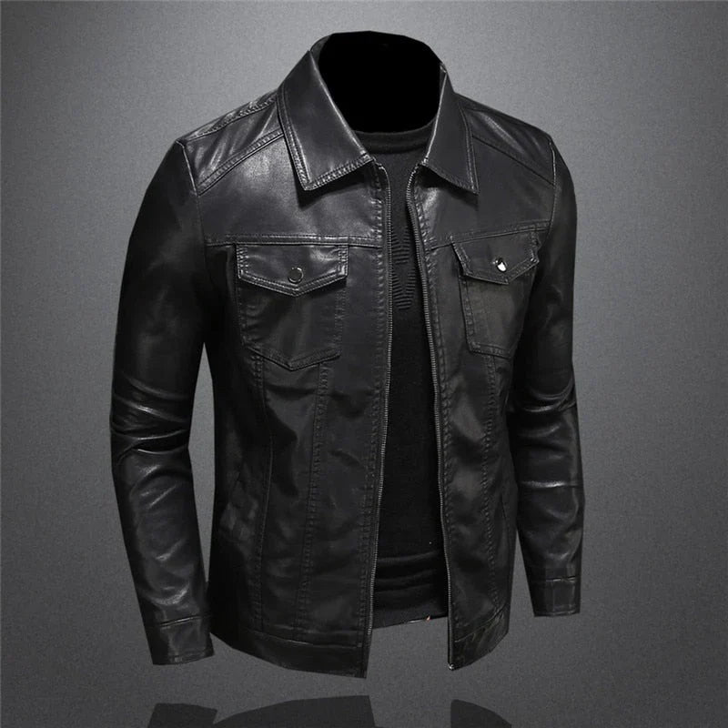 Giacca in Pelle Alessandro
