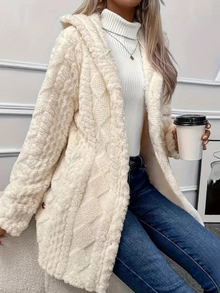 GIACCA CARDIGAN CON CAPPUCCIO LAURA