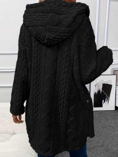 GIACCA CARDIGAN CON CAPPUCCIO LAURA