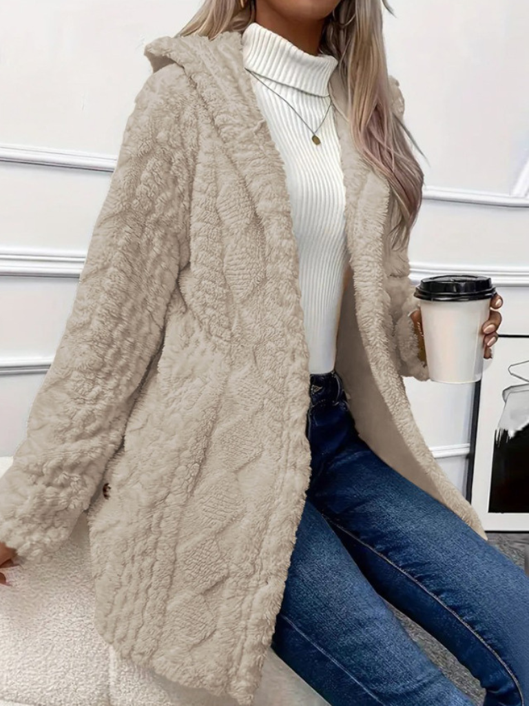 GIACCA CARDIGAN CON CAPPUCCIO LAURA