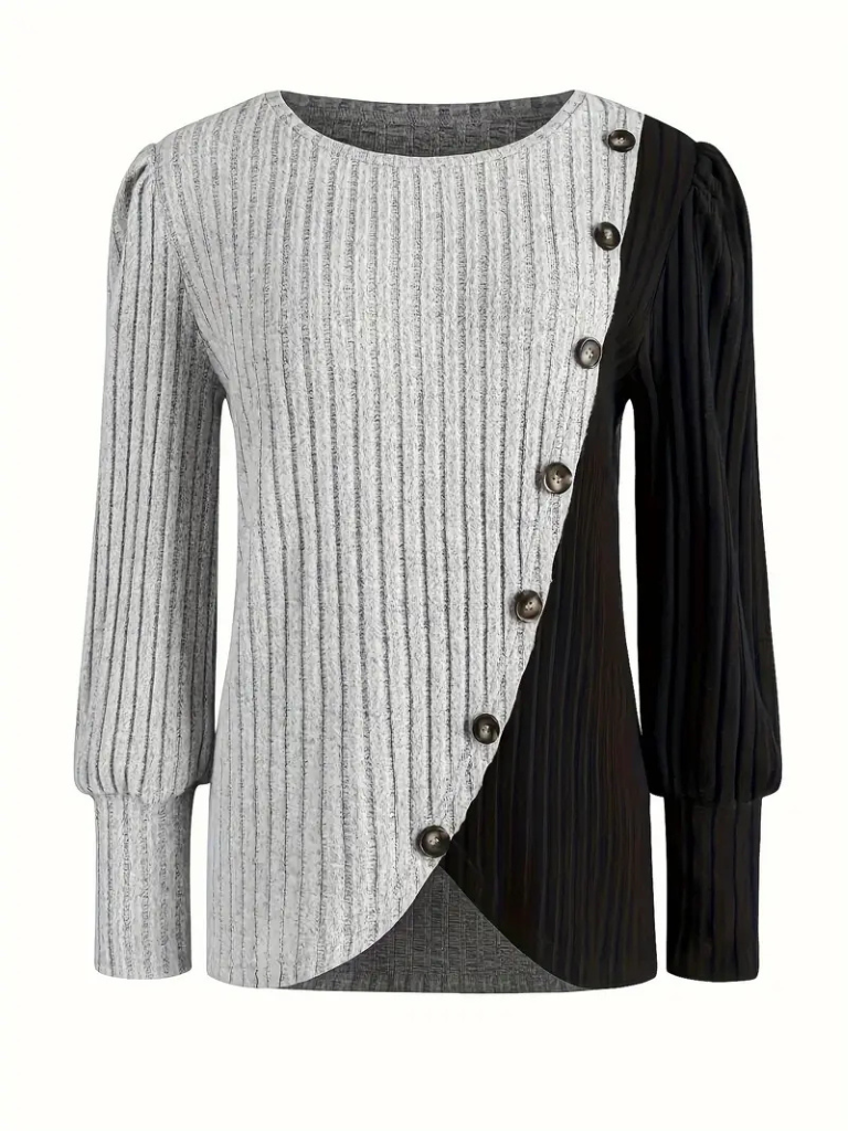 KAIA MAGLIA CASUAL A MANICHE LUNGHE