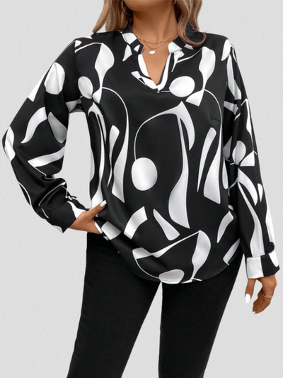 BLUSA LYRA IN SATIN