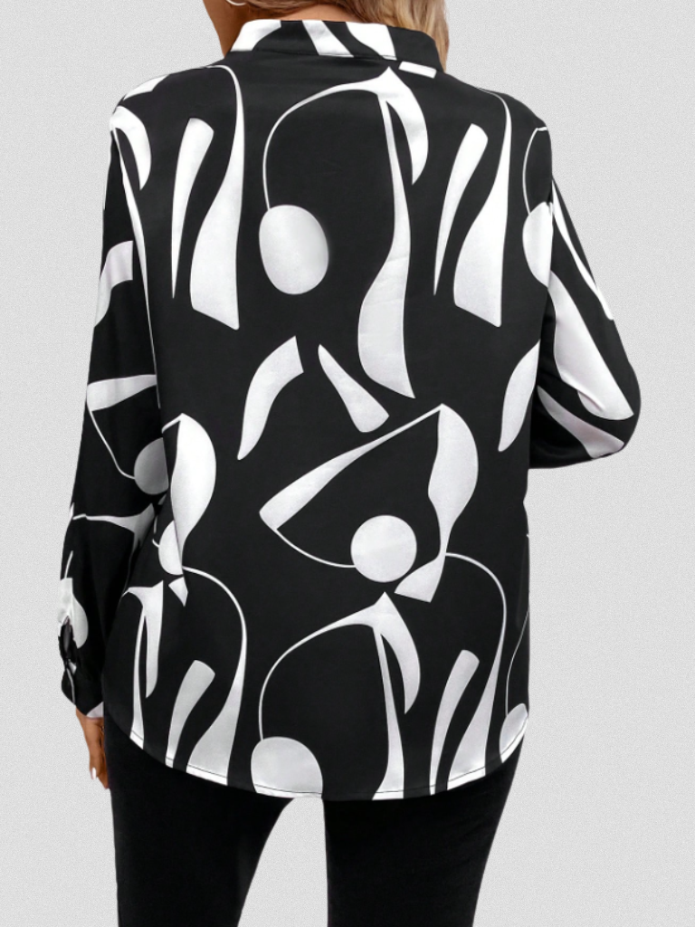 BLUSA LYRA IN SATIN