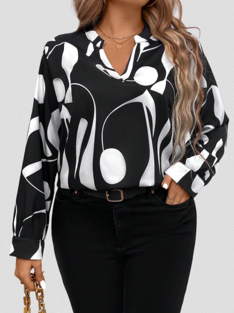 BLUSA LYRA IN SATIN